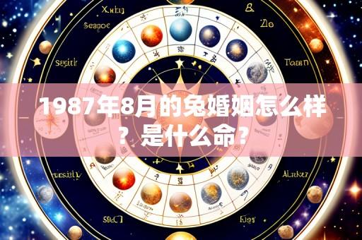 1987年8月的兔婚姻怎么样?是什么命?