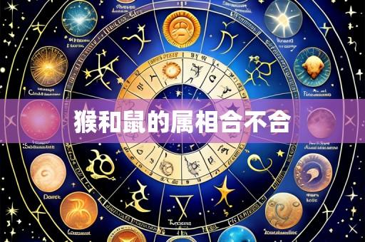 猴和鼠的属相合不合