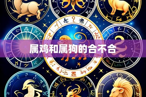 属鸡和属狗的合不合