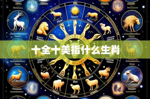 十全十美指什么生肖