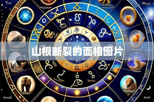 山根断裂的面相图片
