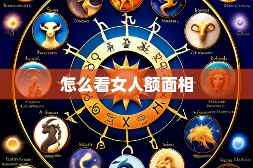 怎么看女人额面相