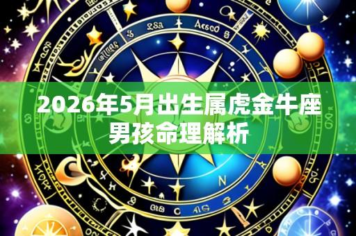 2026年5月出生属虎金牛座男孩命理解析