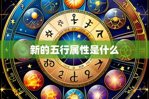 新的五行属性是什么