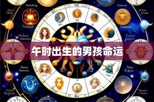 午时出生的男孩命运