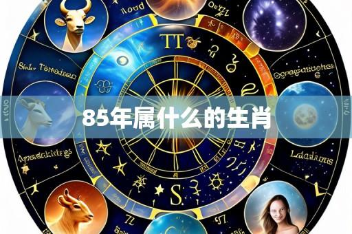 85年属什么的生肖