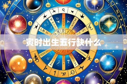 寅时出生五行缺什么
