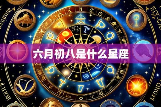六月初八是什么星座