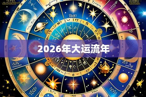 2026年大运流年