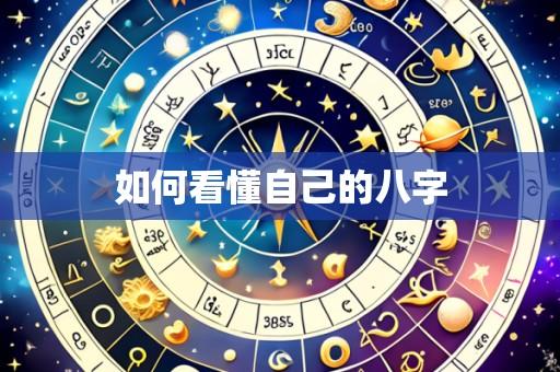 如何看懂自己的八字