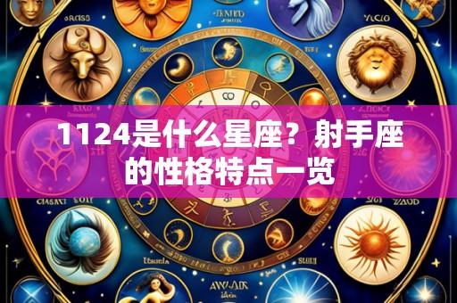 1124是什么星座?射手座的性格特点一览