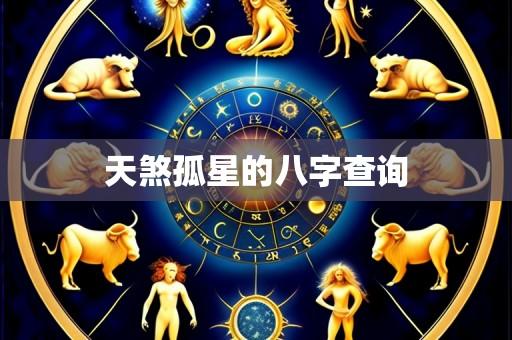 天煞孤星的八字查询