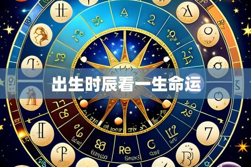 出生时辰看一生命运
