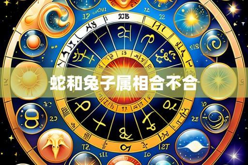 蛇和兔子属相合不合