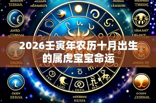 2026壬寅年农历十月出生的属虎宝宝命运