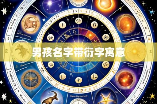 男孩名字带衍字寓意