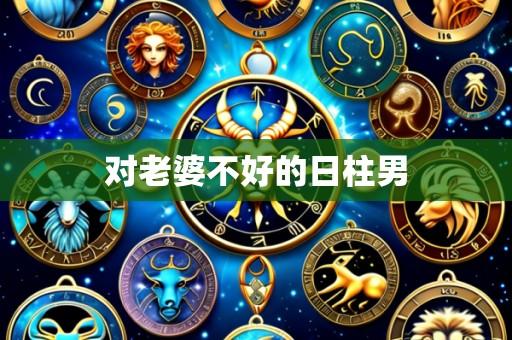 对老婆不好的日柱男