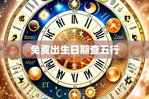 免费出生日期查五行