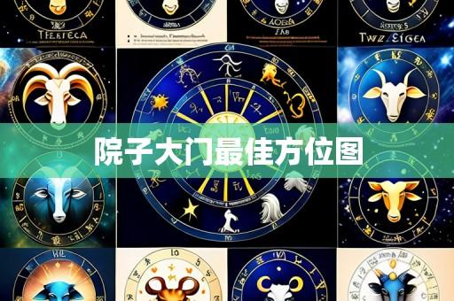 院子大门最佳方位图