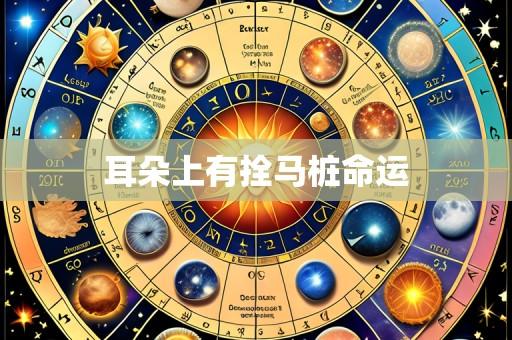 耳朵上有拴马桩命运