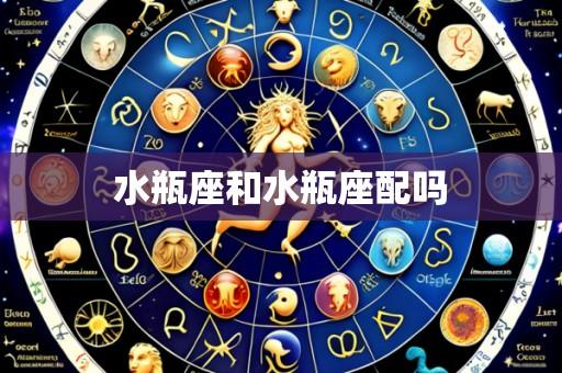 水瓶座和水瓶座配吗