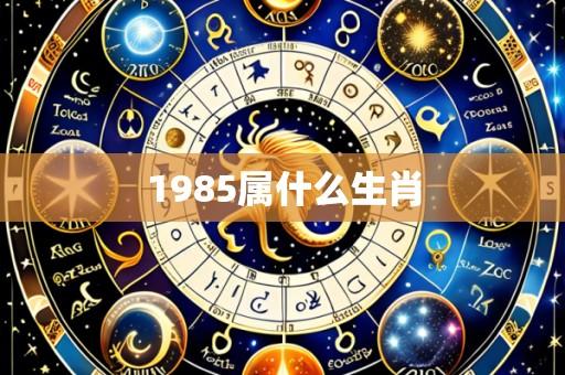 1985属什么生肖