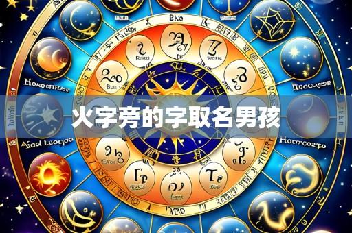 火字旁的字取名男孩