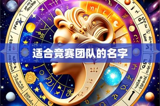 适合竞赛团队的名字