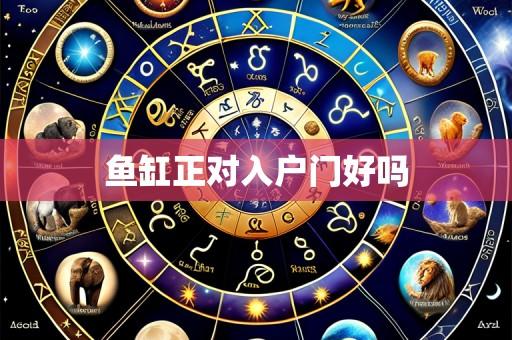 鱼缸正对入户门好吗