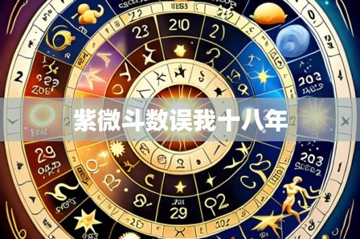 紫微斗数误我十八年
