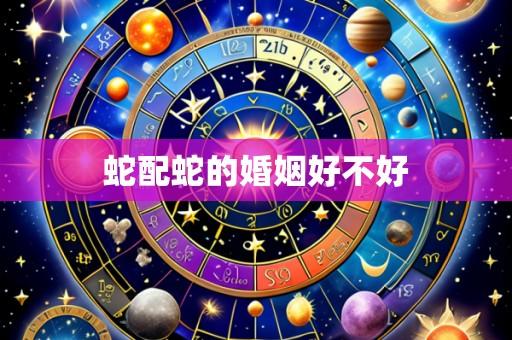 蛇配蛇的婚姻好不好