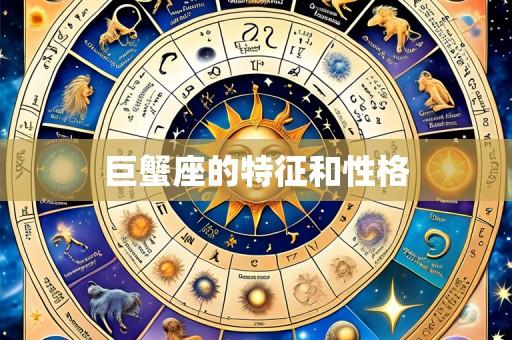 巨蟹座的特征和性格