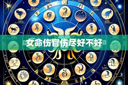 女命伤官伤尽好不好