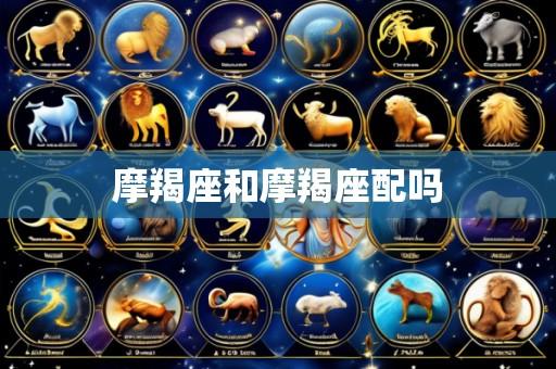 摩羯座和摩羯座配吗
