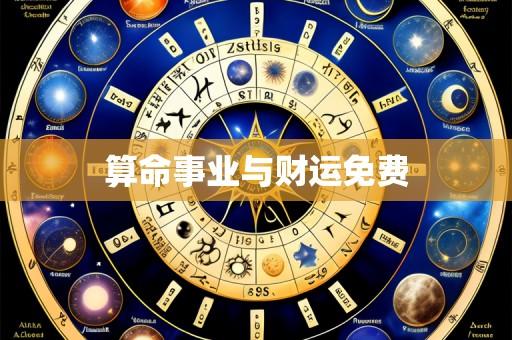 算命事业与财运免费