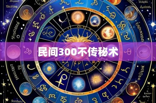 民间300不传秘术