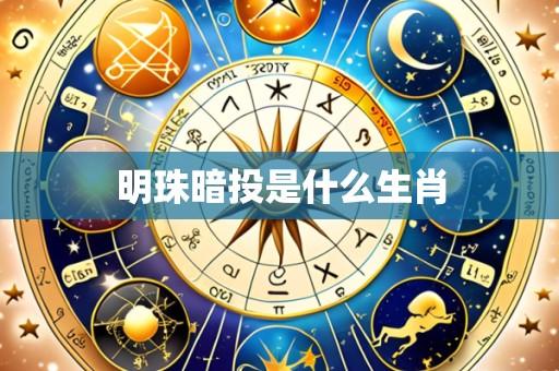 明珠暗投是什么生肖