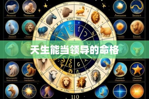 天生能当领导的命格