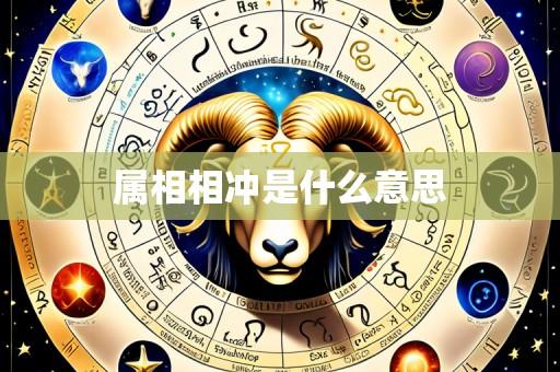 属相相冲是什么意思