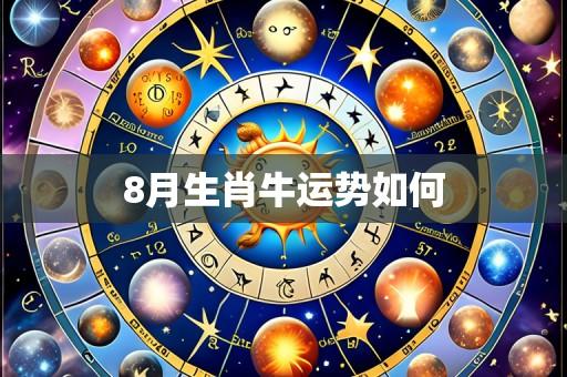 8月生肖牛运势如何