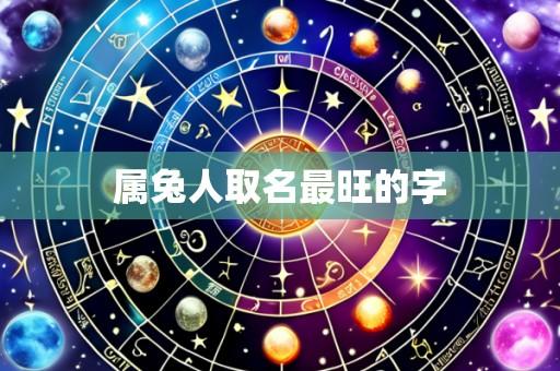 属兔人取名最旺的字