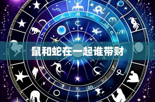 鼠和蛇在一起谁带财