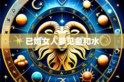 已婚女人梦见鱼和水