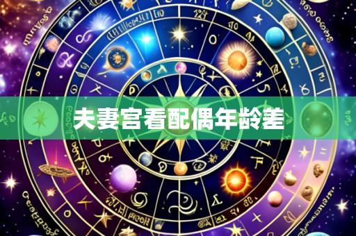 夫妻宫看配偶年龄差