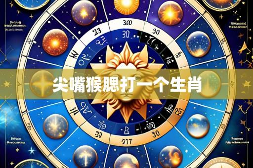 尖嘴猴腮打一个生肖