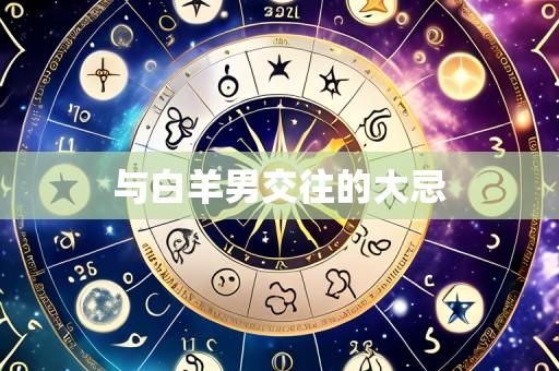 与白羊男交往的大忌