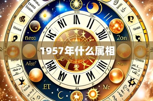 1957年什么属相