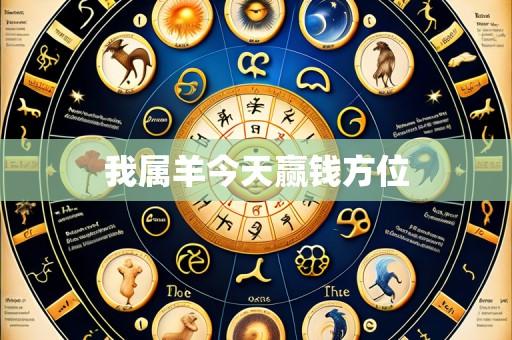 我属羊今天赢钱方位