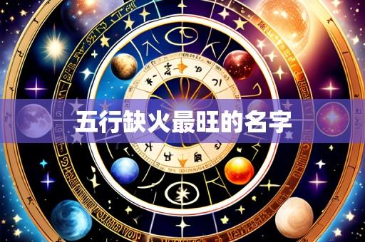 五行缺火最旺的名字