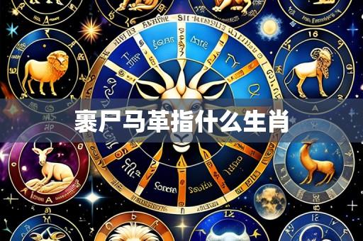 裹尸马革指什么生肖